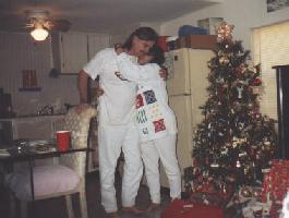 Lisbeth and Russ 
Christmas, 2002