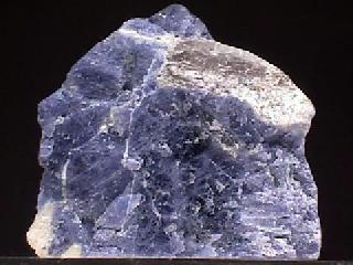 Sodalite photo from mineral.galleries.com