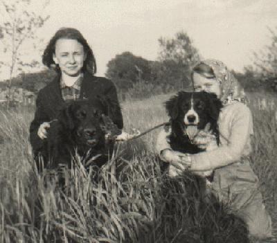 Chilain and Twerpy 
circa mid-1940s